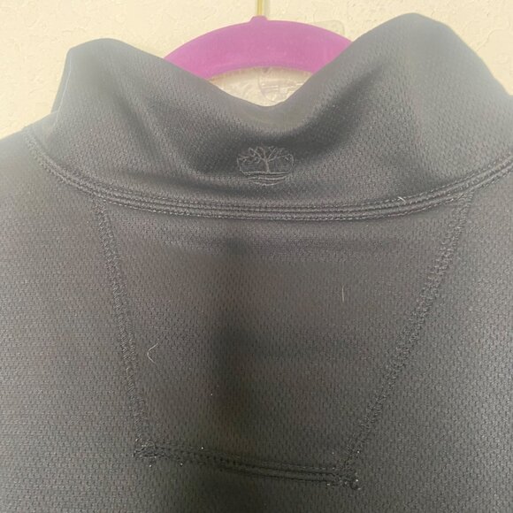 Timberland Pullover Jacket Mens 2XL Black Quarter-Zip Lightweight - Picture 10 of 15